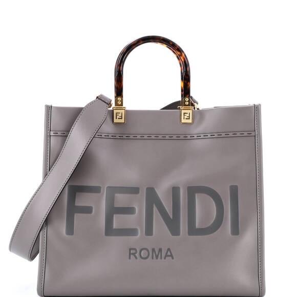 Fendi Handbags - Fendi Medium Sunshine Shopper Tote Leather